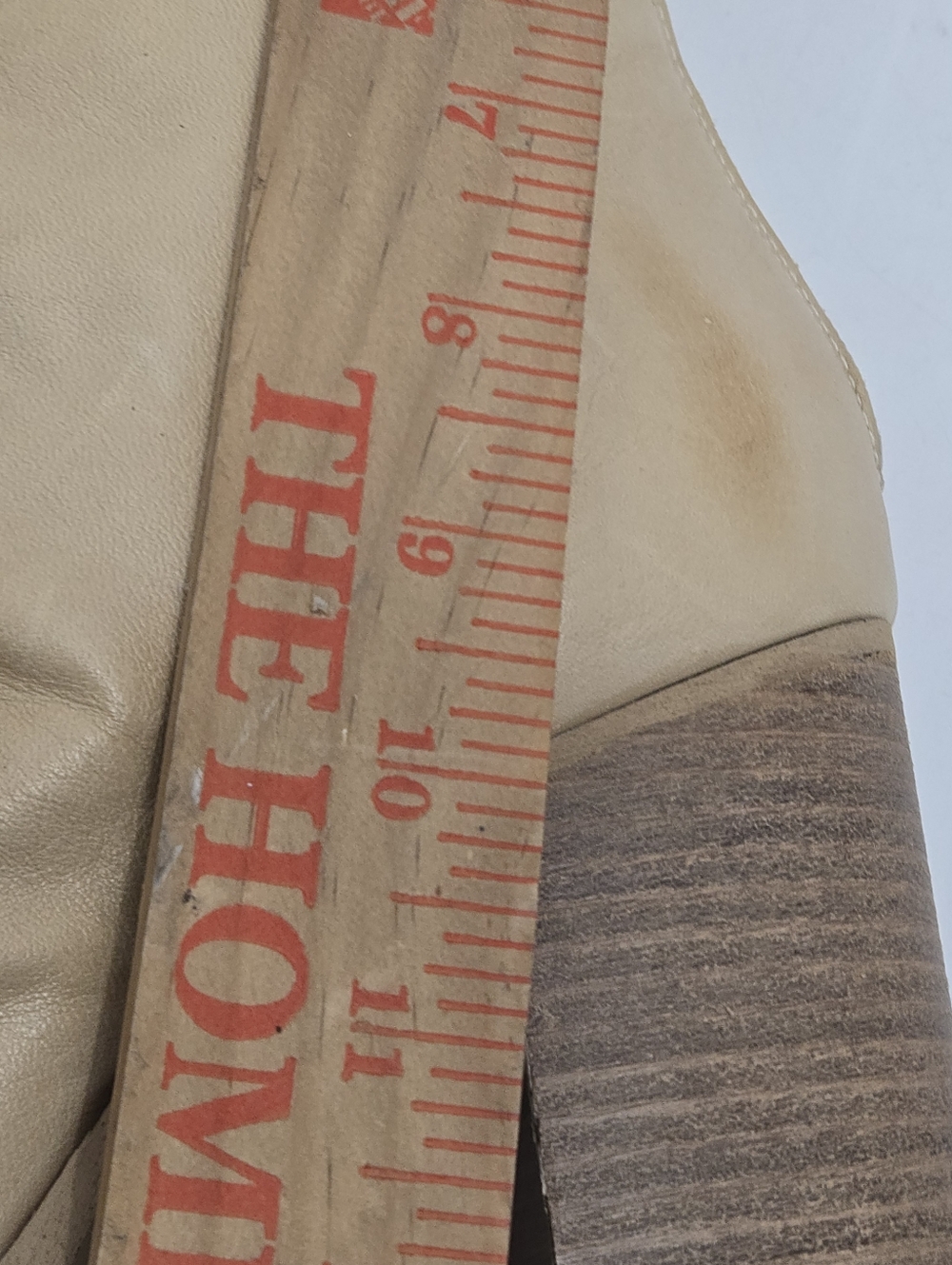 Free People Elle‎ Boots Slouchy Natural Cream Leather - Picture 14 of 15